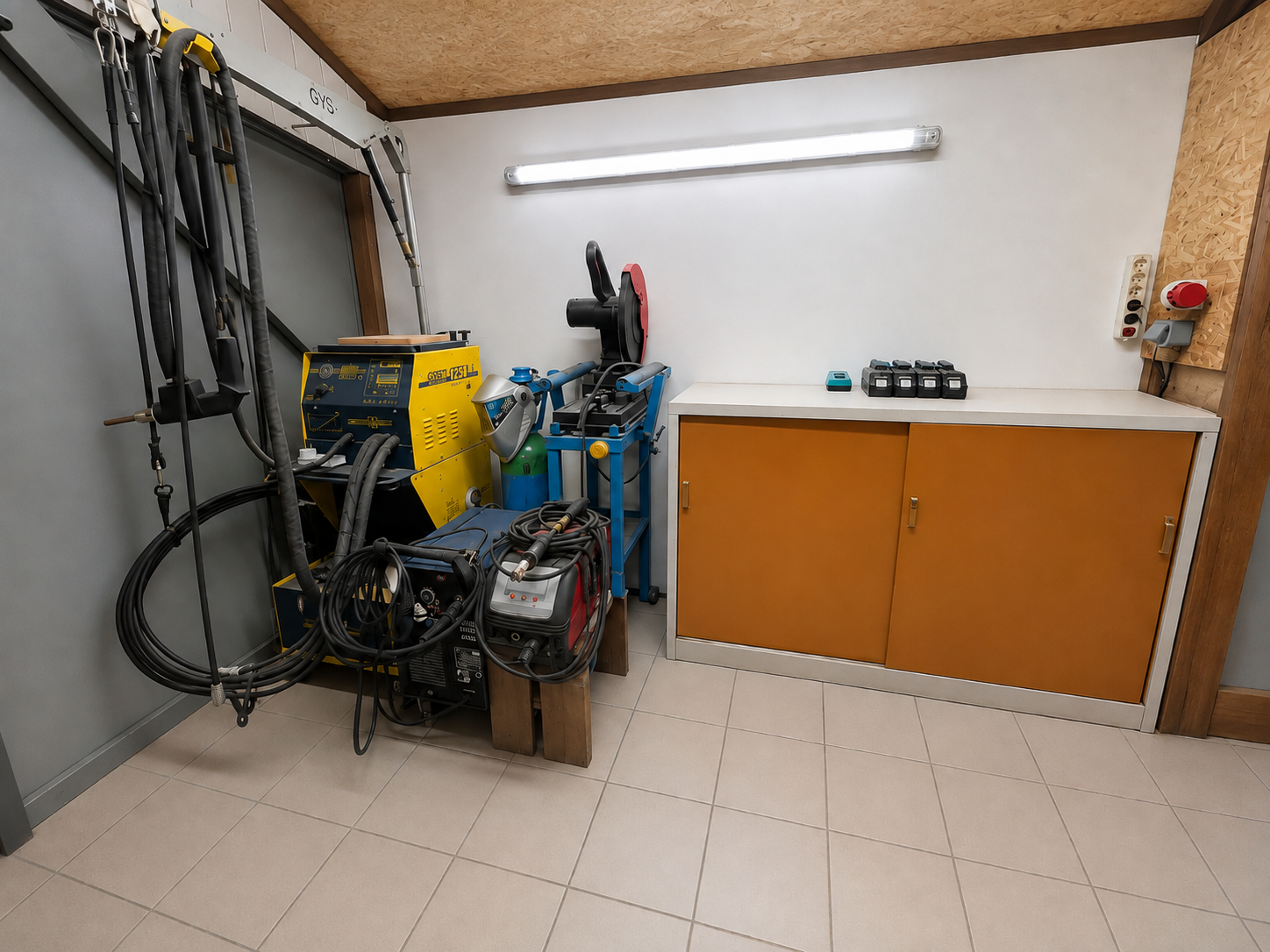 Zone technique de l’atelier CENT21